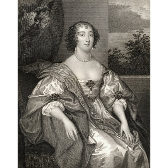 Posterazzi Dorothy Percy Countess of Leicester, C1598-1659 Wife of Robert Sidney, Earl of Leicester From The Book -LodgeS British Portraits Published London 1823 Poster Print, 13 x 17