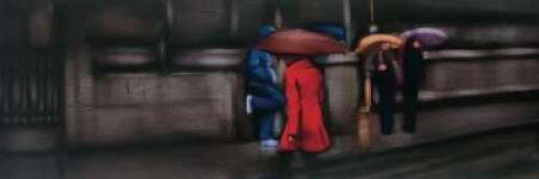 Posterazzi Down On The Street Canvas Art - Xavier Visa (12 x 36)