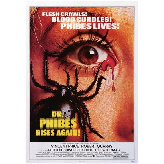 Posterazzi  Dr. Phibes Rises Again Movie Poster - 27 x 40 in.