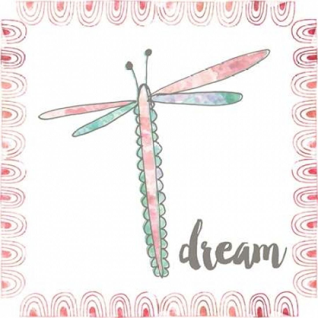 Posterazzi Dragonfly Dream Canvas Art - Katie Doucette (24 x 24)