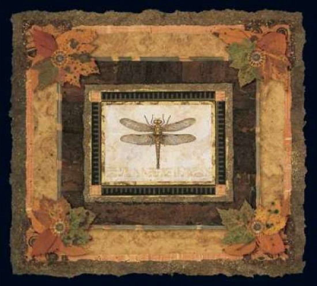 Posterazzi Dragonfly II Canvas Art - Pamela Gladding (24 x 24)