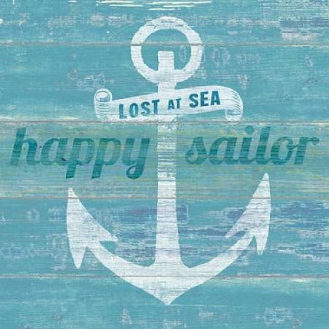Posterazzi Drift Anchor Canvas Art - Sue Schlabach (24 x 24)