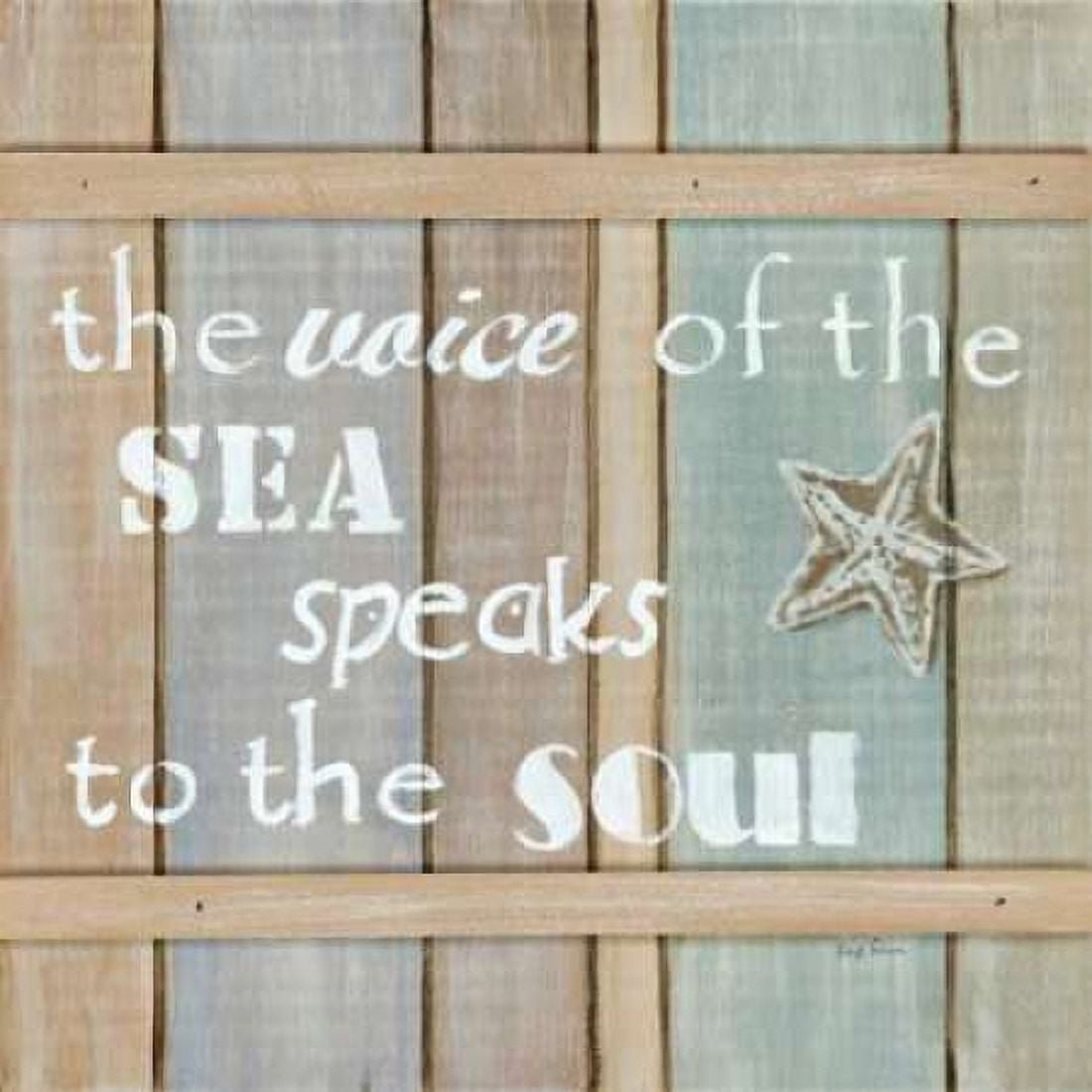 Posterazzi Driftwood Signs II Canvas Art - Paige Davis (24 x 24)
