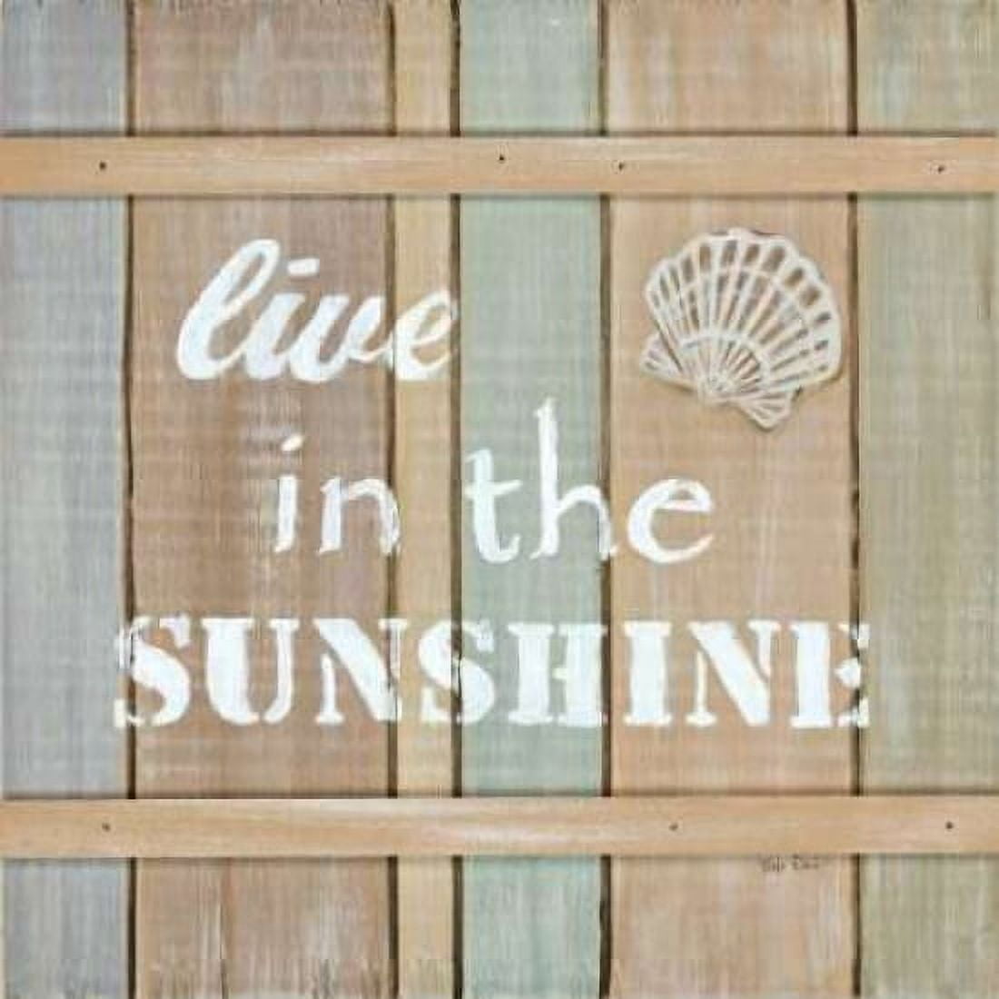 Posterazzi Driftwood Signs III Canvas Art - Paige Davis (24 x 24)