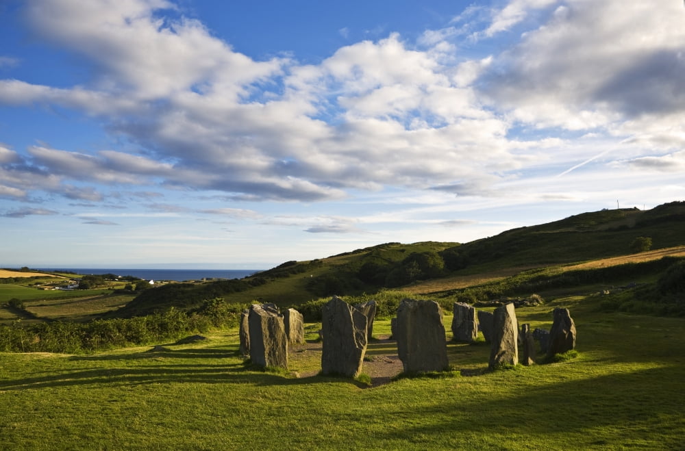 Posterazzi Drombeg Stone Circle Near Glandore County Cork Ireland Canvas Art - George Munday Design Pics (38 x 24)