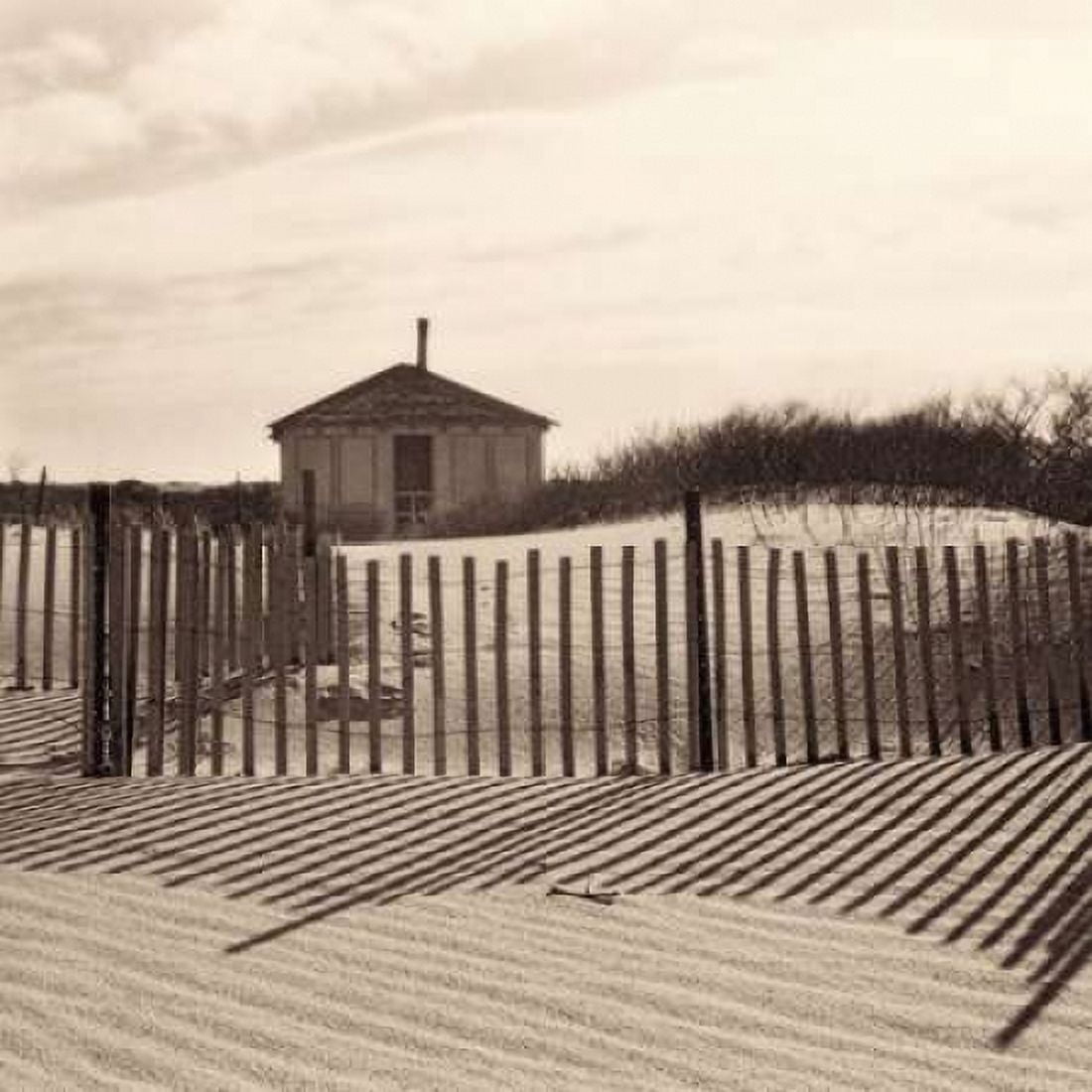 Posterazzi Dune Shack Canvas Art - Christine Triebert (24 x 24)