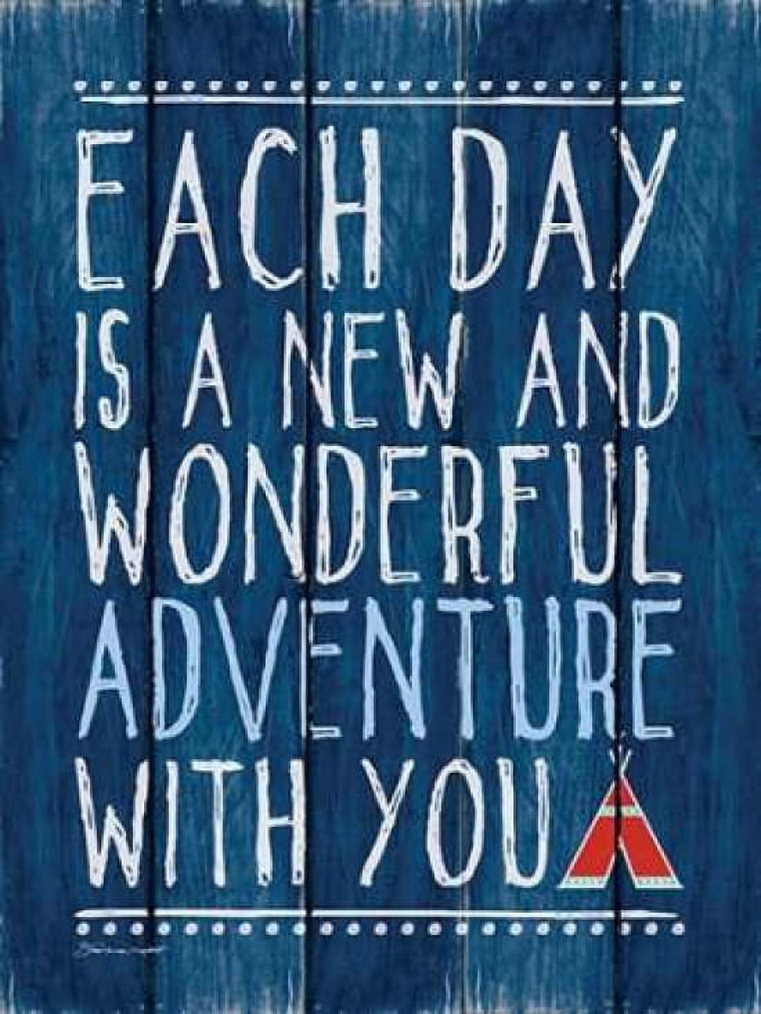 Posterazzi Each Day Canvas Art - Stephanie Marrott (18 x 24)