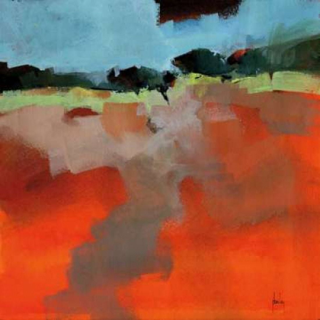 Posterazzi Early Fall Canvas Art - Paul Bailey (24 x 24)