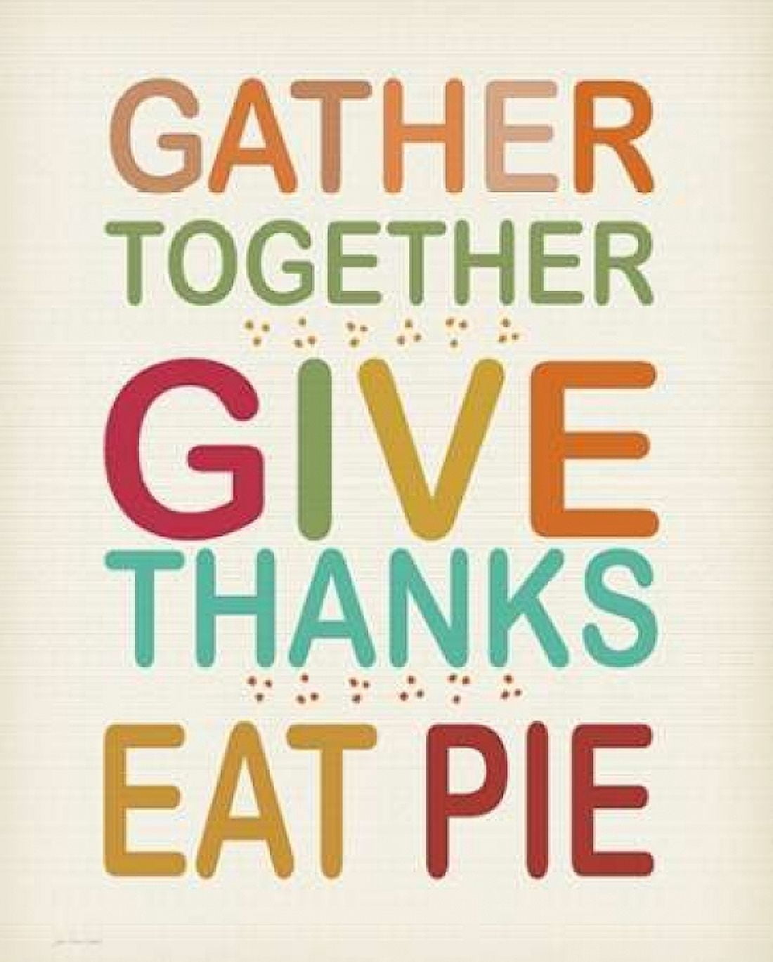 Posterazzi Eat Pie Canvas Art - Jo Moulton (24 x 30)