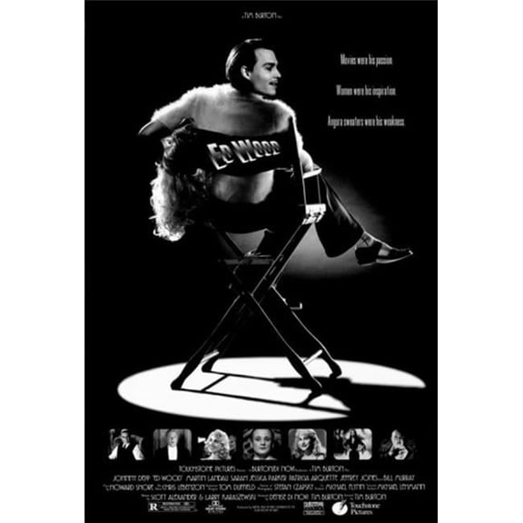 Posterazzi MOV190707 Ed Wood Movie Poster - 11 x 17 in.