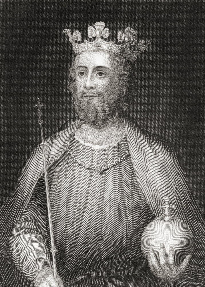 Posterazzi Edward Ii 1284 Canvas Art - Ken Welsh Design Pics (26 x 36)