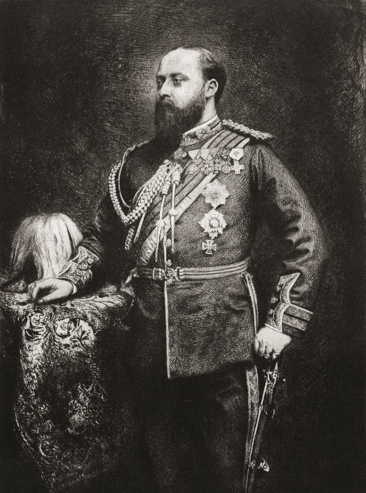 Posterazzi Edward Prince of Wales future Edward VII 1841 Canvas Art - Ken Welsh Design Pics (26 x 34)