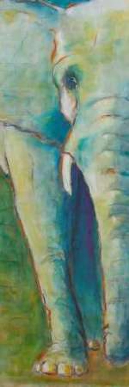 Posterazzi Elephant Canvas Art - Kate Hoffman (12 x 36)