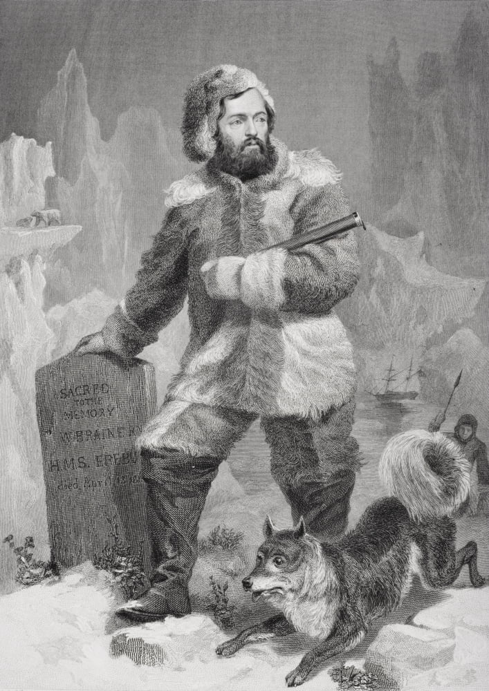 Posterazzi Elisha Kent Kane 1820 To 1857 American Physician And Arctic Explorer From Painting By Alonzo Chappel Canvas Art - Ken Welsh Design Pics (24 x 34)