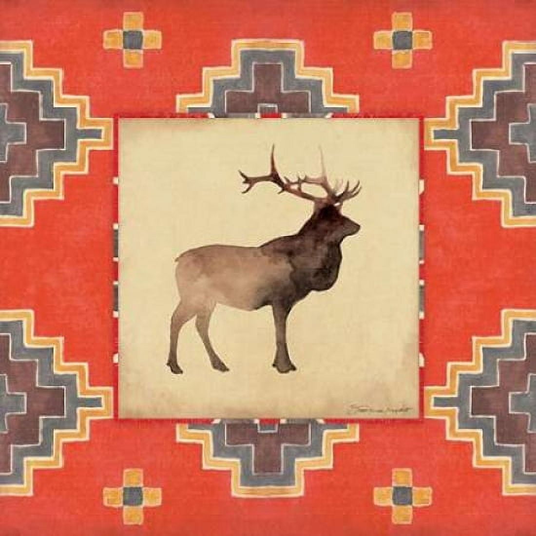 Posterazzi Elk Blanket Canvas Art - Stephanie Marrott (24 x 24)
