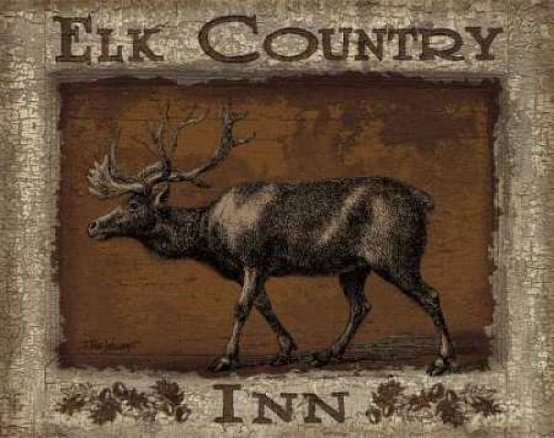 Posterazzi Elk Country Canvas Art - Todd Williams (24 x 30)