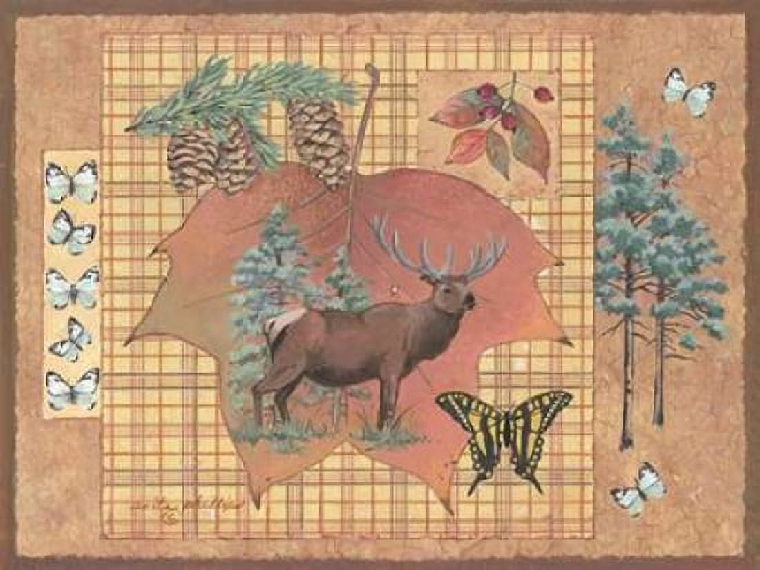 Posterazzi Elk Leaf Canvas Art - Anita Phillips (18 x 24)