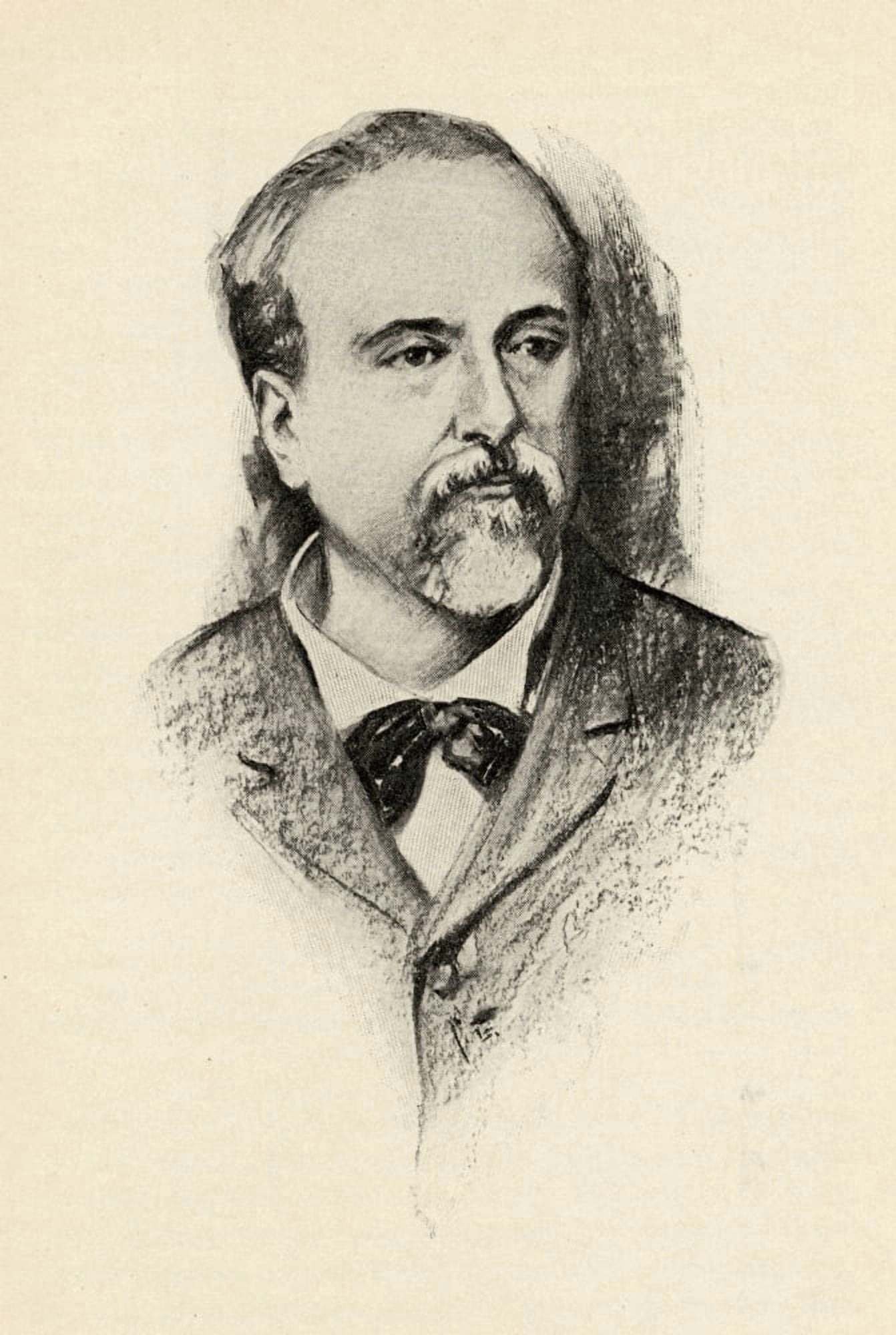 Posterazzi Emmanuel Chabrier 1842-1894 French Composer Portrait By Chase Emerson American Artist 1874-1922 Canvas Art - Ken Welsh Design Pics (24 x 36)