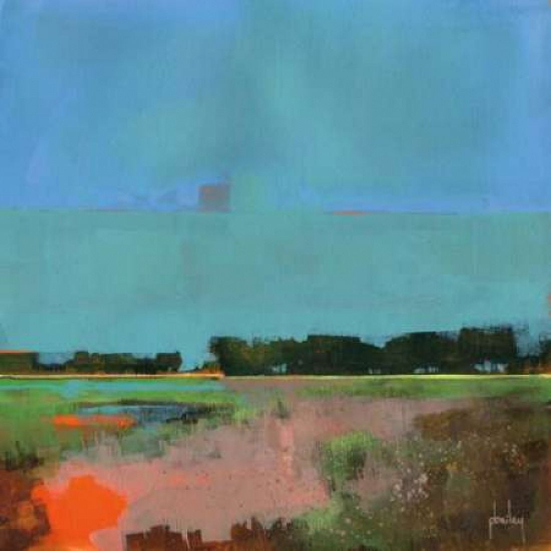 Posterazzi Empty Sky Canvas Art - Paul Bailey (24 x 24)