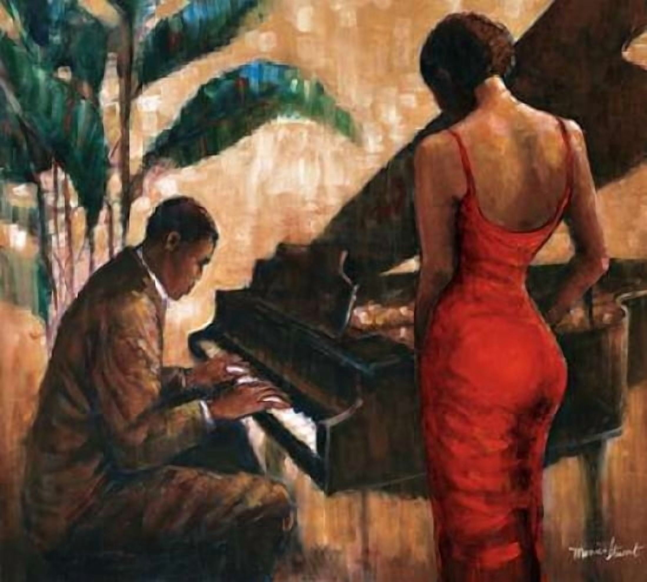 Posterazzi Enchanting Keys Canvas Art - Monica Stewart (24 x 24)