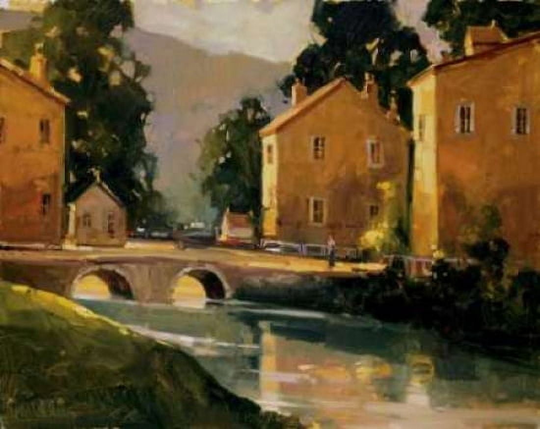 Posterazzi English Morning Canvas Art - Ted Goerschner (24 x 30)