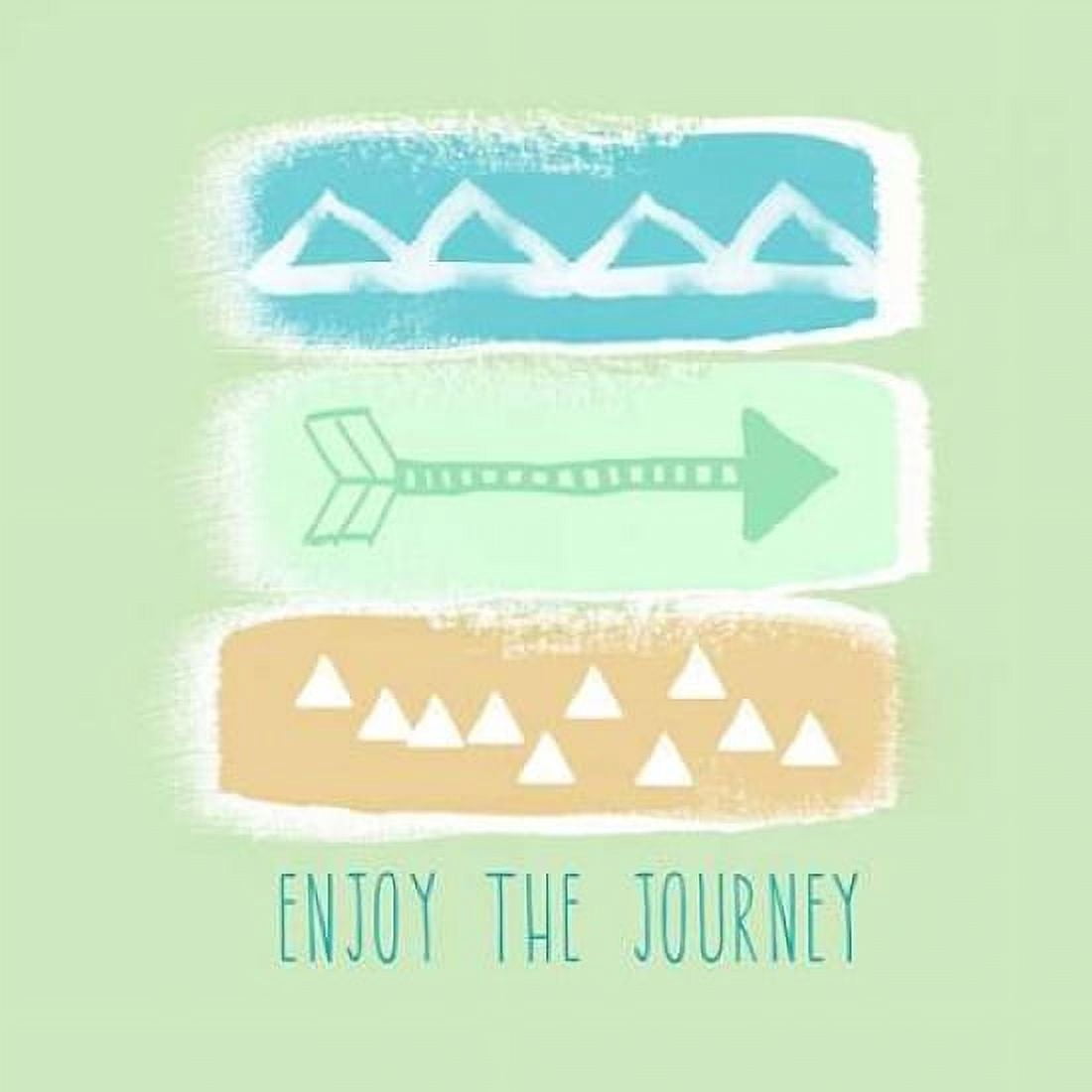 Posterazzi Enjoy the Journey Canvas Art - Linda Woods (24 x 24)