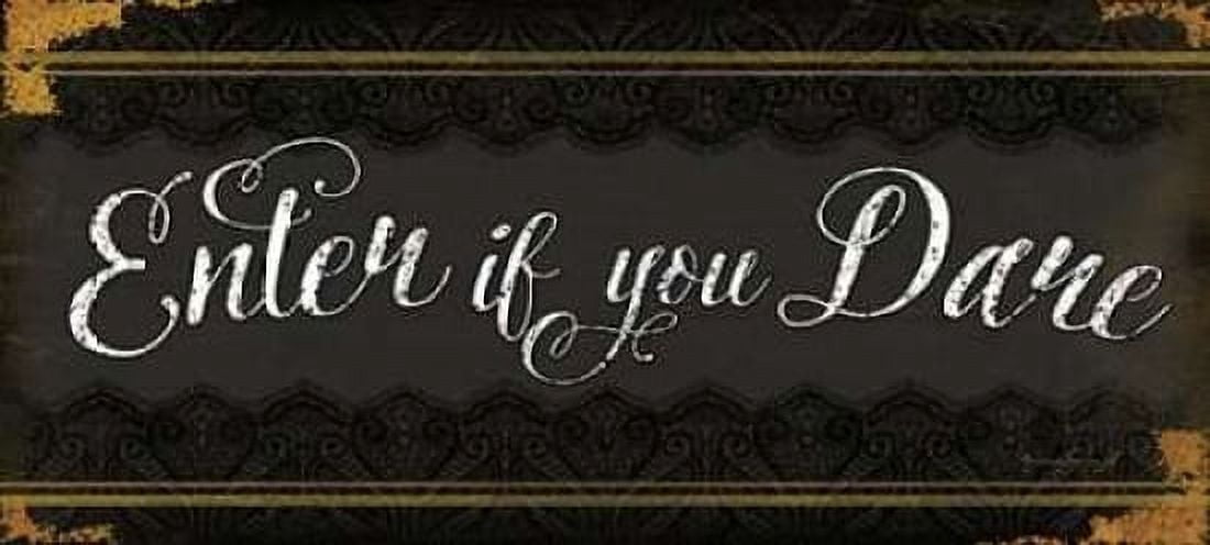 Posterazzi Enter if You Dare Canvas Art - Jennifer Pugh (24 x 48)