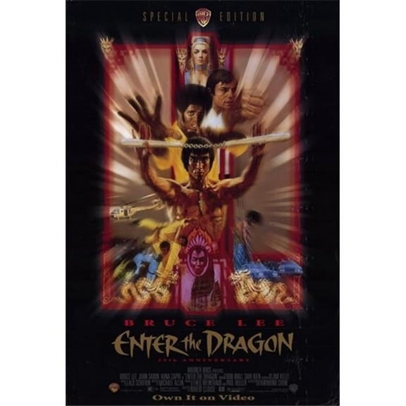Posterazzi Enter the Dragon Movie Poster - 11 x 17 in.