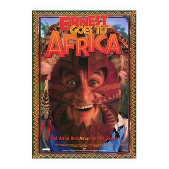 Posterazzi Ernest Goes to Africa Movie Poster - 11 x 17 in.