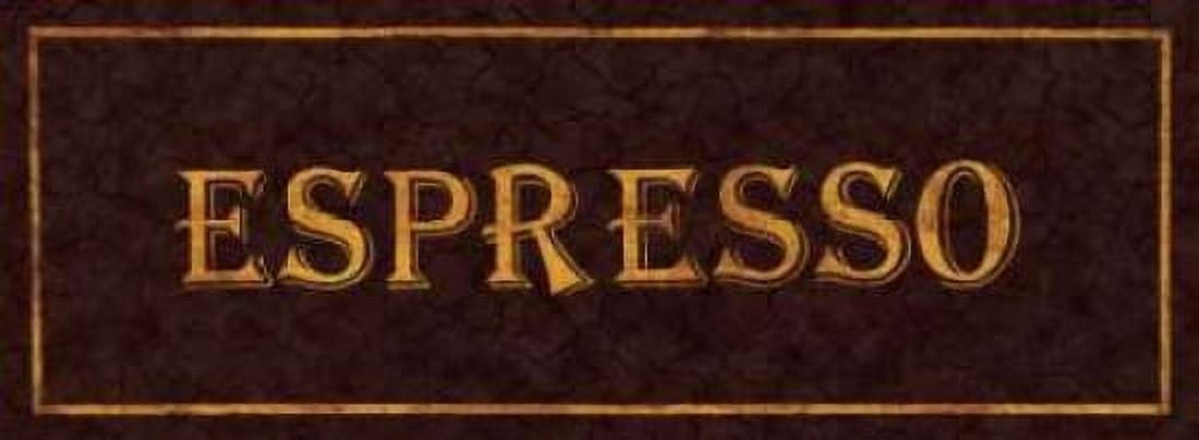 Posterazzi Espresso Canvas Art - Catherine Jones (24 x 48)