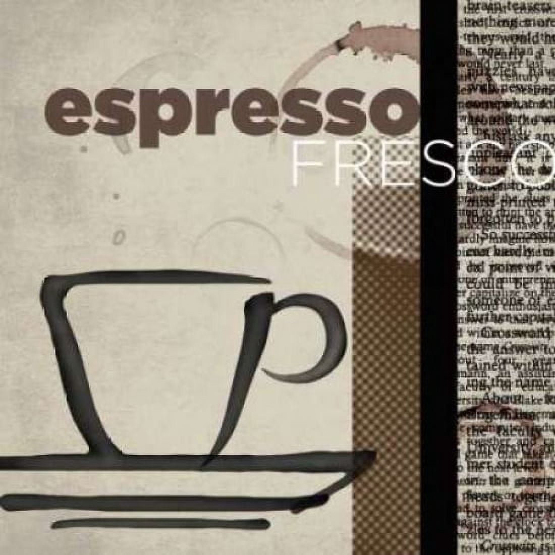 Posterazzi Espresso Fresco Canvas Art - Tandi Venter (24 x 24)