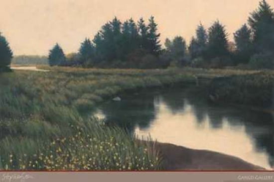 Posterazzi Estuary Canvas Art - Allan Stephenson (24 x 36)
