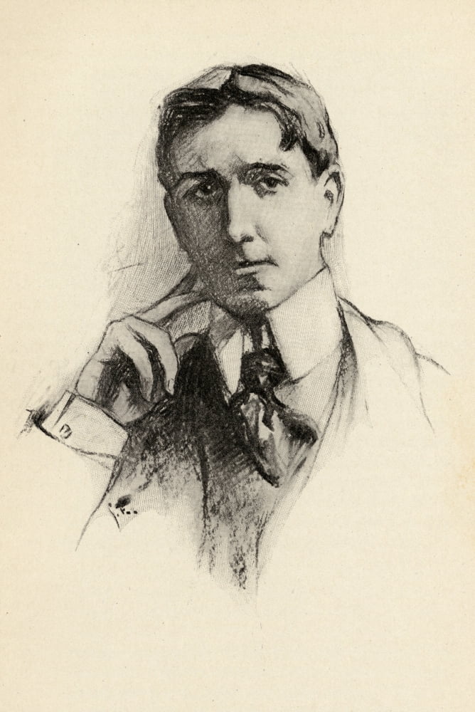 Posterazzi Ethelbert Nevin1862-1901 American Composer Portrait By Chase Emerson American Artist 1874-1922 Canvas Art - Ken Welsh Design Pics (24 x 36)