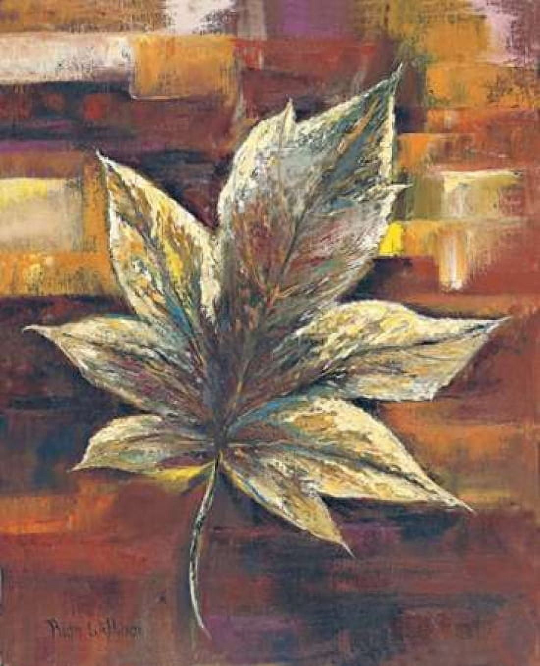 Posterazzi European oak leaf Canvas Art - Rian Withaar (20 x 24)