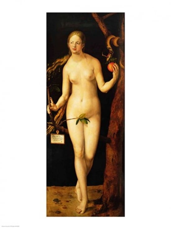 Posterazzi Eve 1507 Canvas Art - Albrecht Durer (24 x 36)