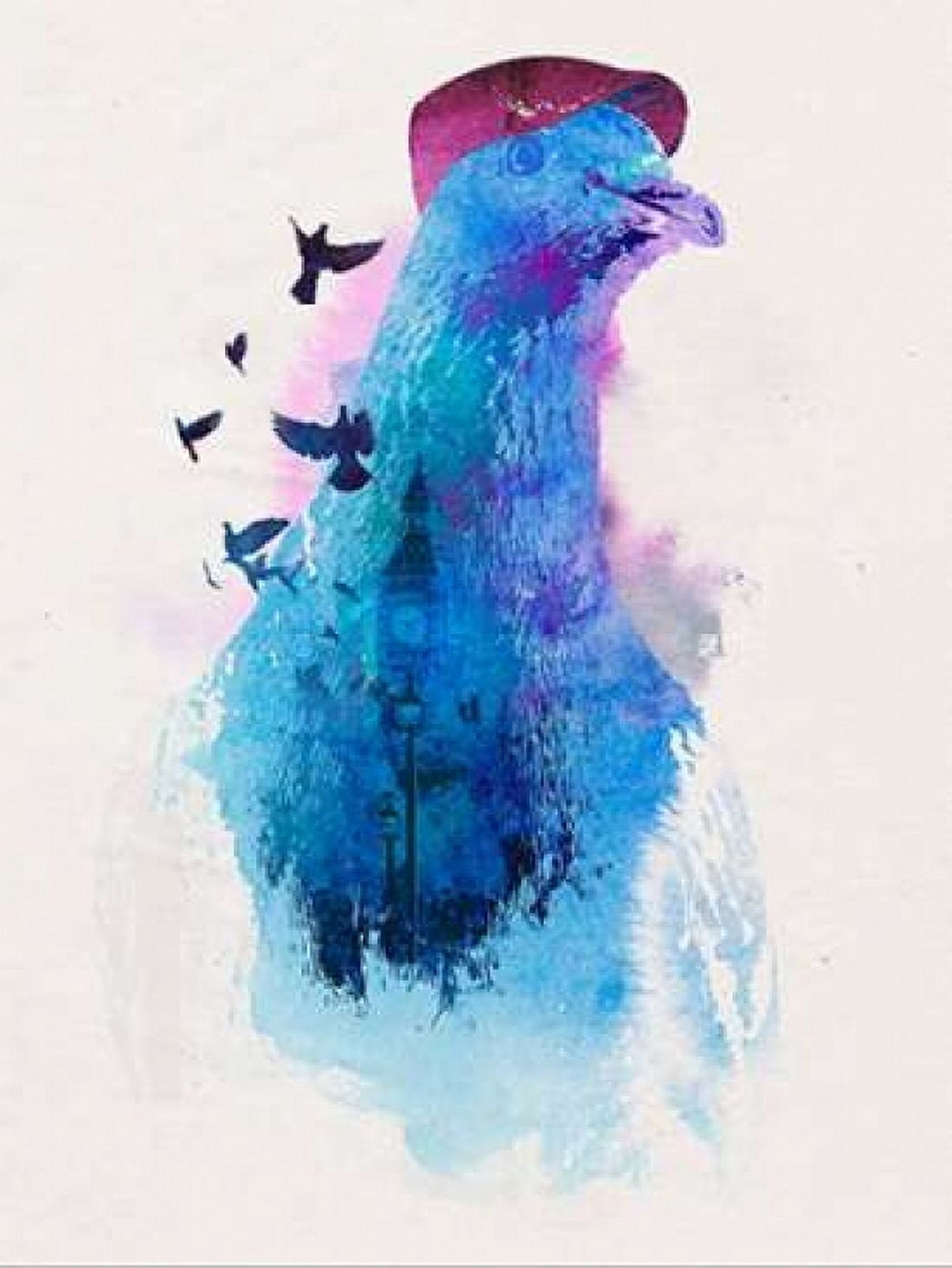 Posterazzi Everybody Flies to London Canvas Art - Robert Farkas (18 x 24)