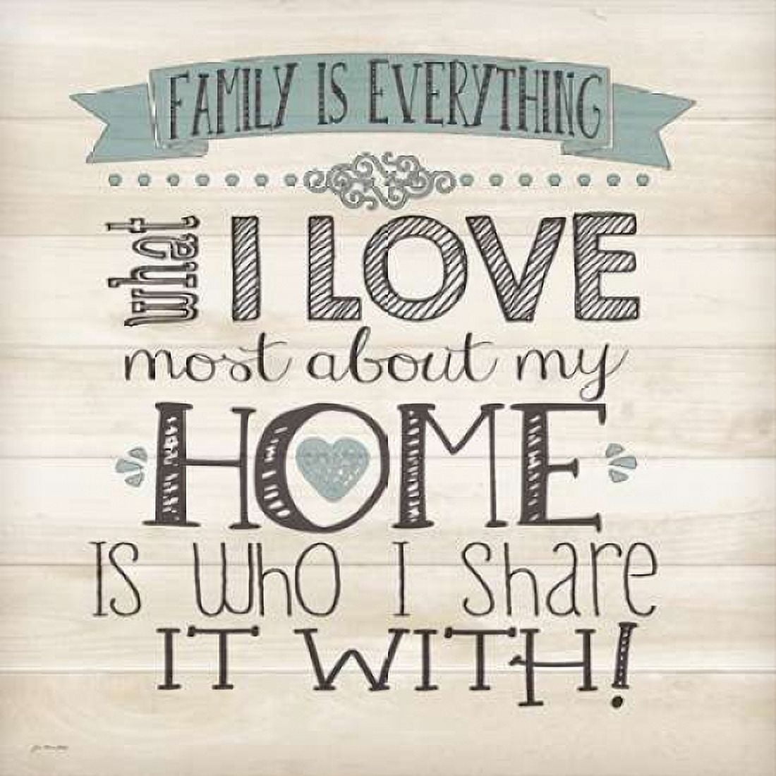 Posterazzi Everything Canvas Art - Jo Moulton (24 x 24)