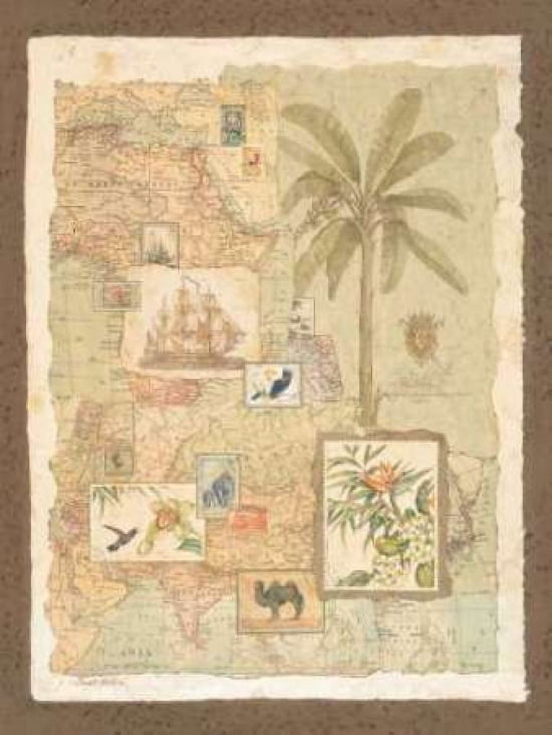 Posterazzi Exotic Shores II Canvas Art - Pamela Gladding (18 x 24)