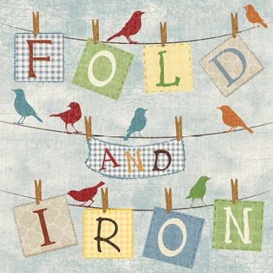 Posterazzi FOLD AND IRON Canvas Art - Piper Ballantyne (24 x 24)