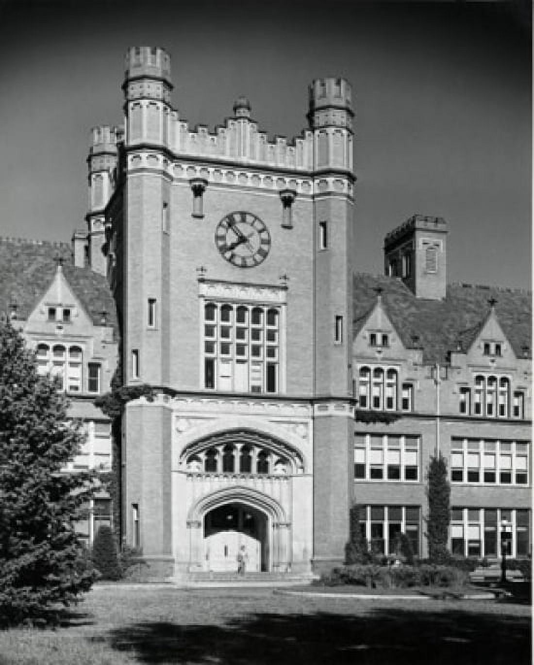 Posterazzi Facade of a university building University of Idaho Moscow Idaho USA Canvas Art - (24 x 36)