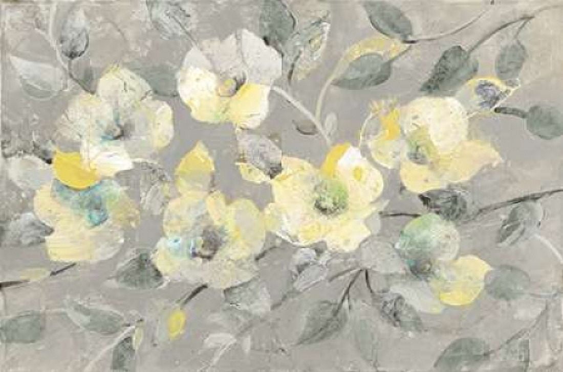 Posterazzi Fading Spring Gray Canvas Art - Albena Hristova (24 x 36)