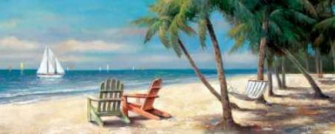 Posterazzi Fair Island II Canvas Art - TC Chiu (24 x 48)