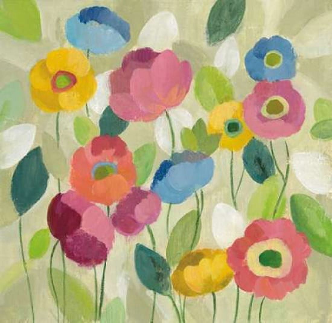 Posterazzi Fairy Tale Flowers I Canvas Art - Silvia Vassileva (24 x 24)