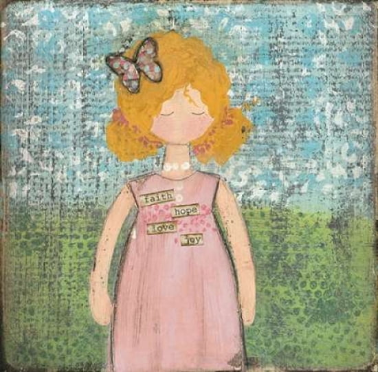 Posterazzi Faith Hope Canvas Art - Cassandra Cushman (24 x 24)