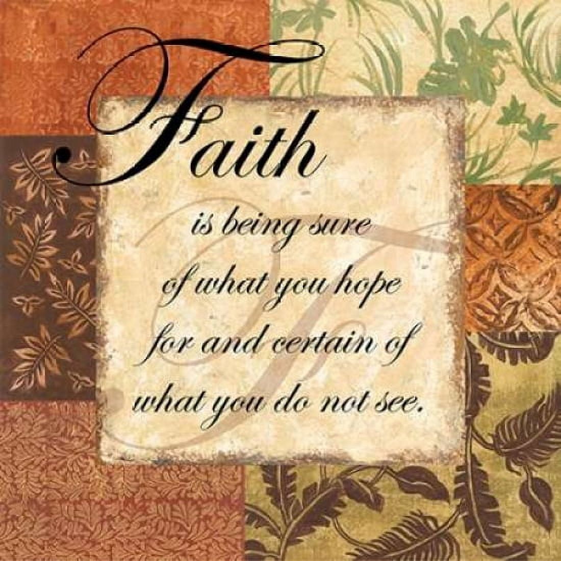 Posterazzi Faith - special Canvas Art - Gregory Gorham (24 x 24)
