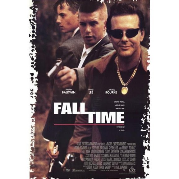Posterazzi Fall Time Movie Poster - 27 x 40 in.
