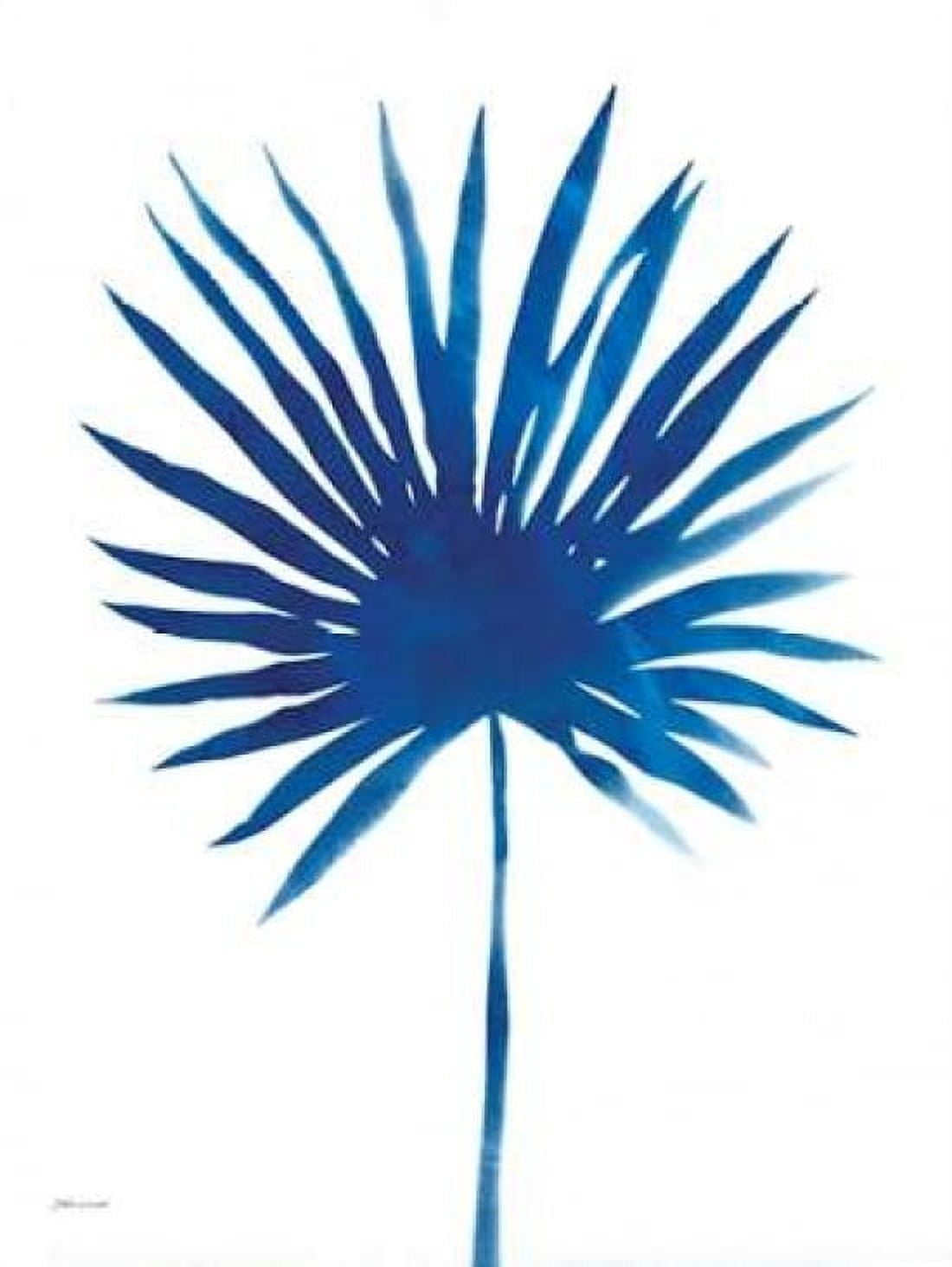 Posterazzi Fan in Blue Canvas Art - Stephanie Marrott (18 x 24)