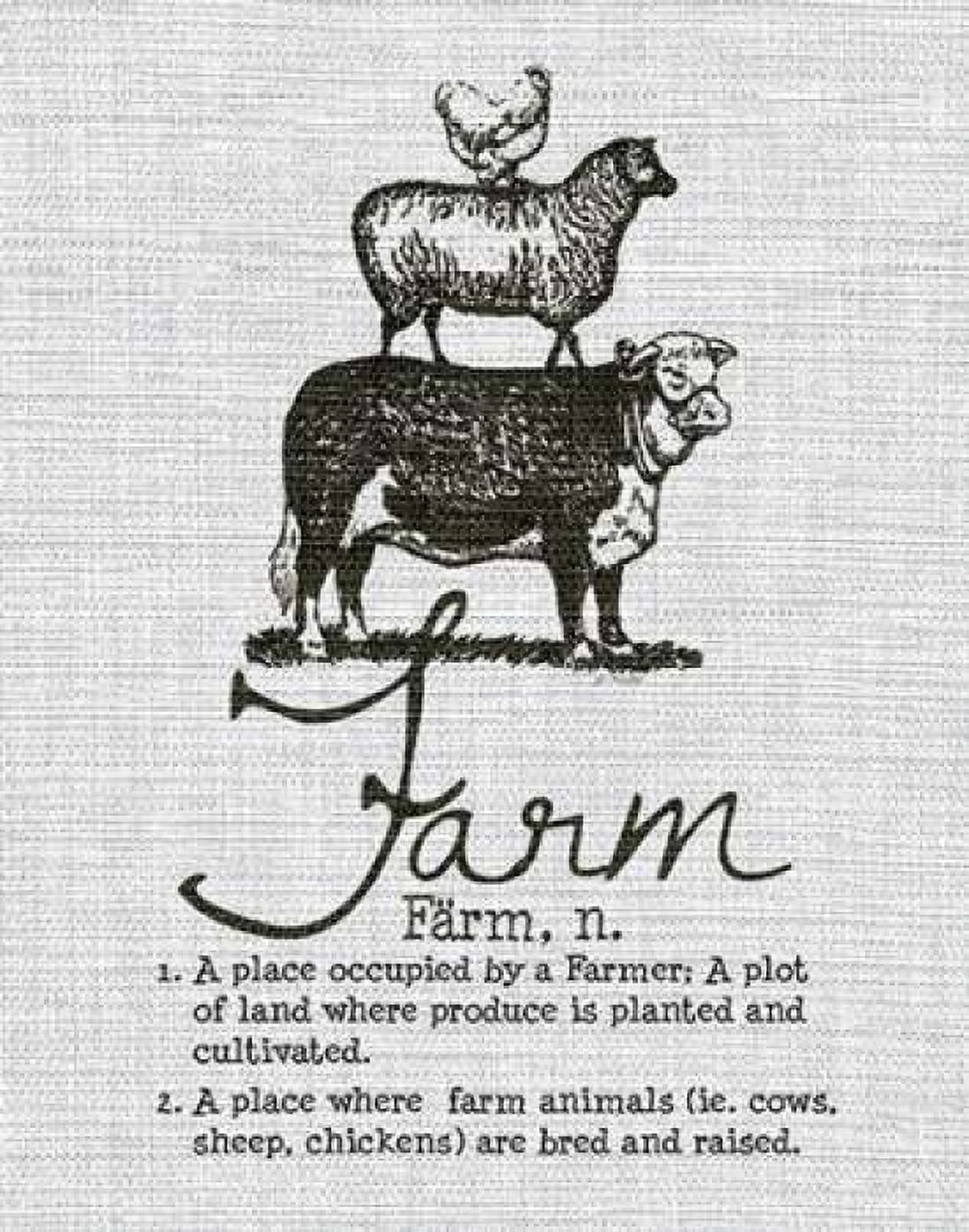 Posterazzi Farmers Wife Canvas Art - Jo Moulton (22 x 28)