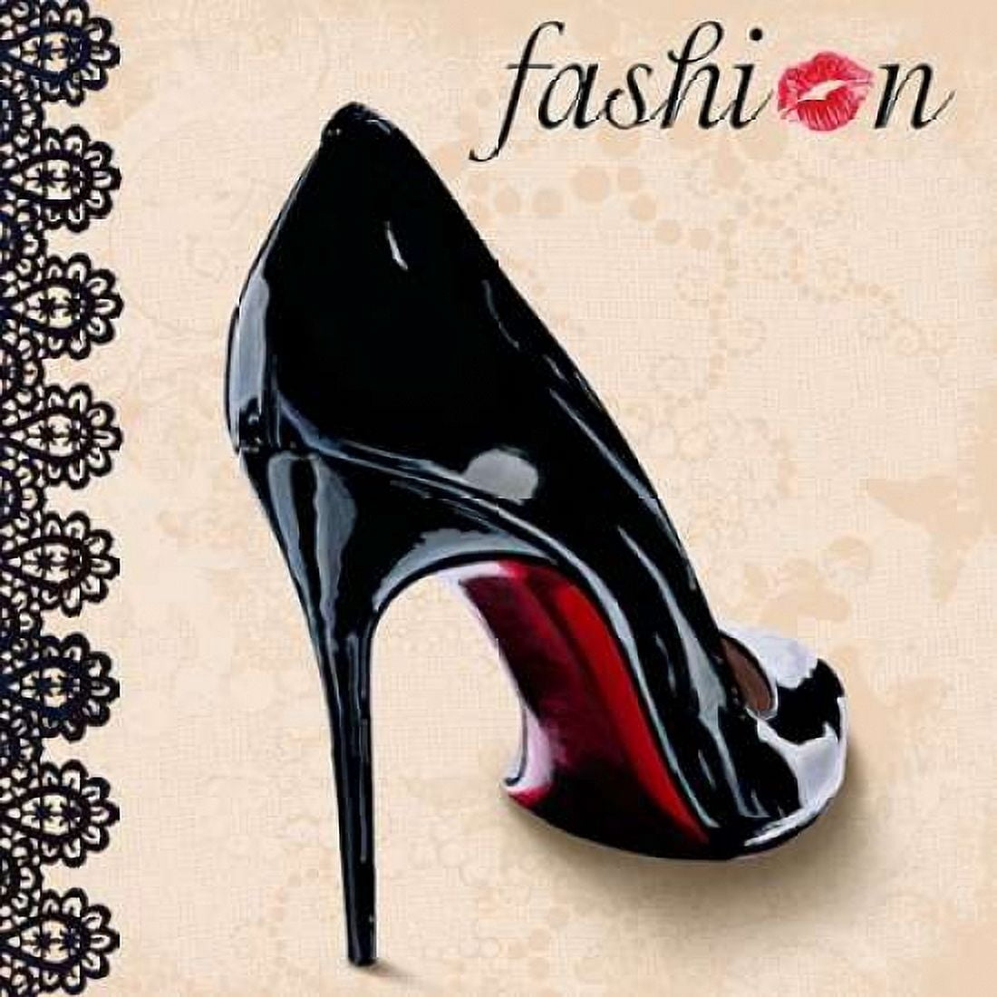 Posterazzi Fashion Canvas Art - Michelle Clair (24 x 24)