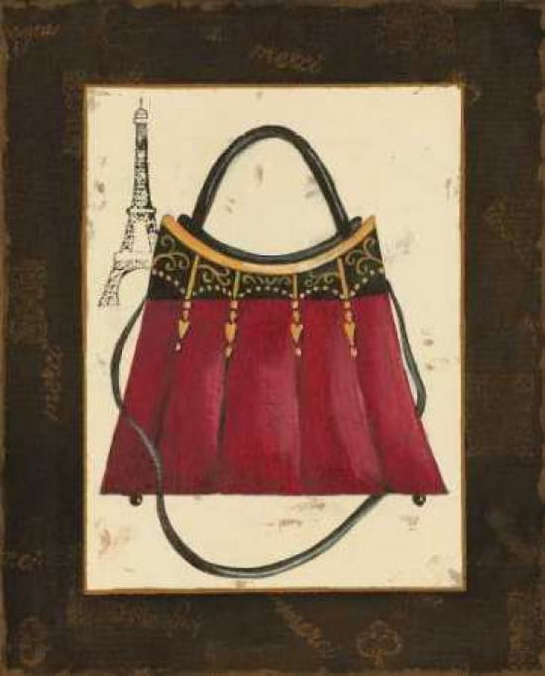 Posterazzi Fashion Purse I Canvas Art - Sophie Devereux (20 x 24)